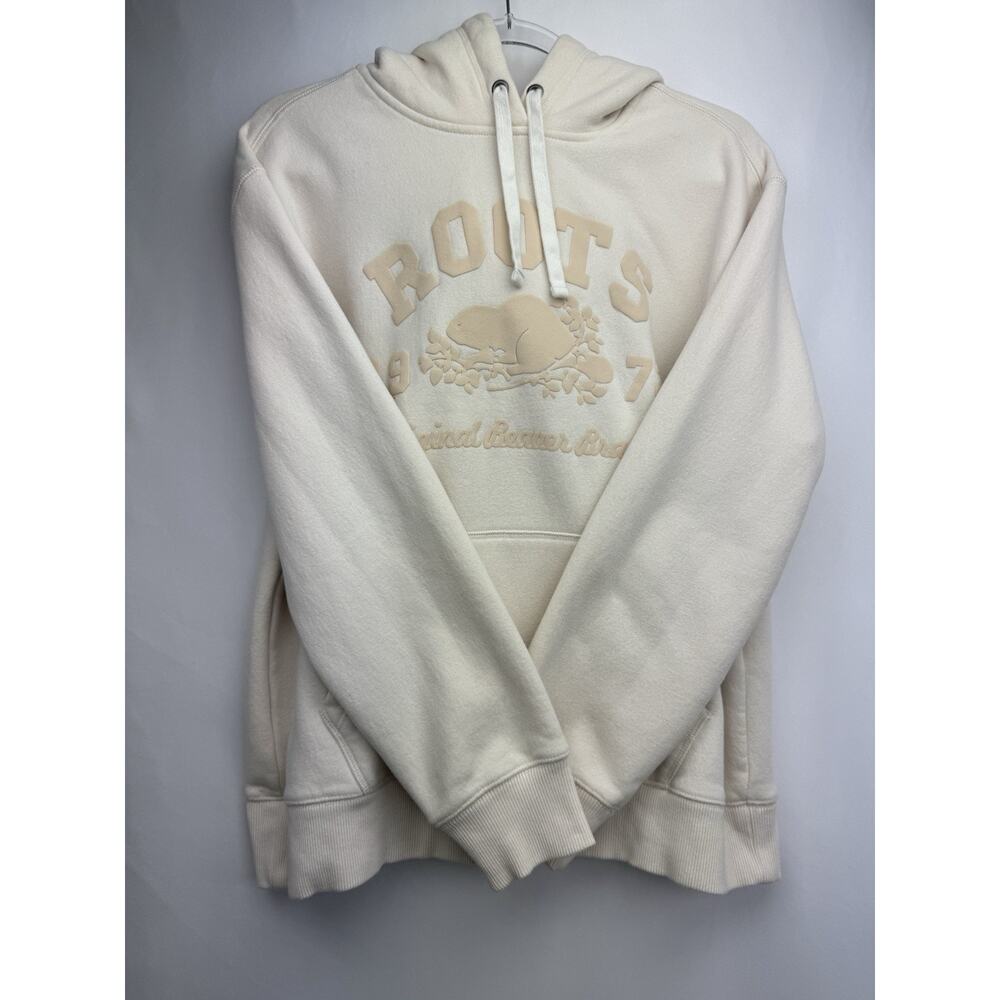 Roots Canada Adult Unisex Hoodie Sweatshirt Small Athletic Goods Beaver Logo